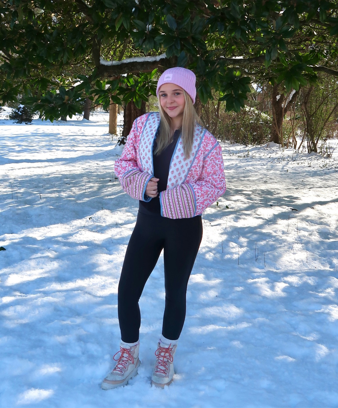 This is one of my favorite snow day looks this year💗 I love the pink and girly vibe!!

#LTKstyletip 

#LTKFindsUnder100 #LTKSeasonal #LTKStyleTip