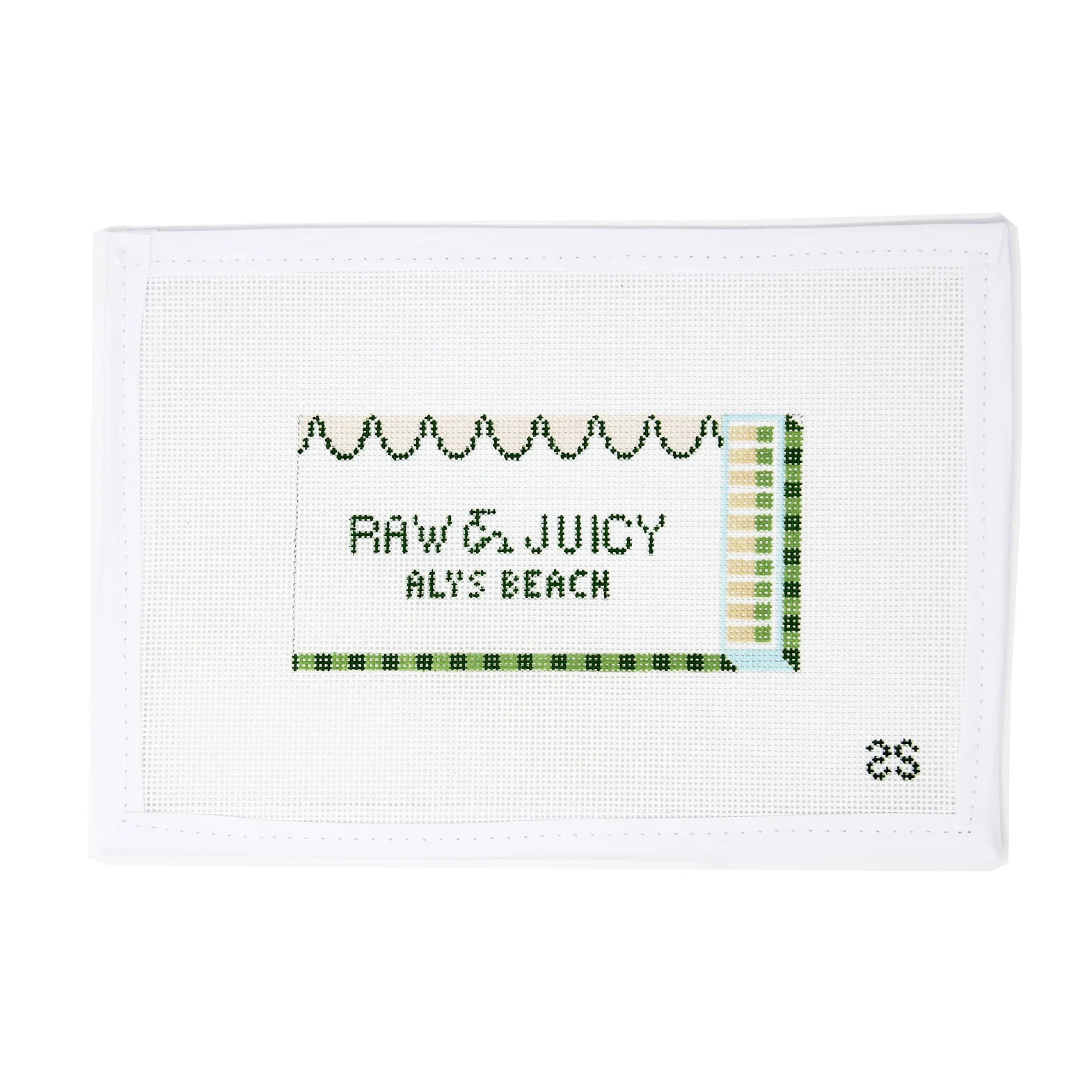 Raw & Juicy Matchbook | Greystone Needlepoint