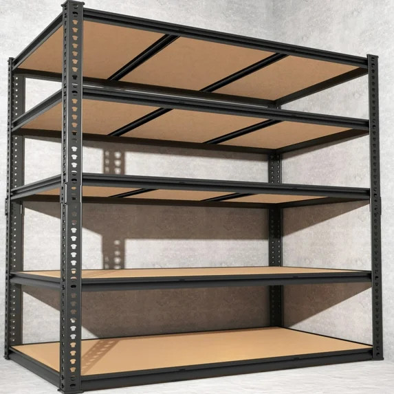 Ktaxon 5 Tier 48" W Shelving Rack for Garage & Industrial Heavy Duty,  2700LBS Adjustable Metal T... | Walmart (US)
