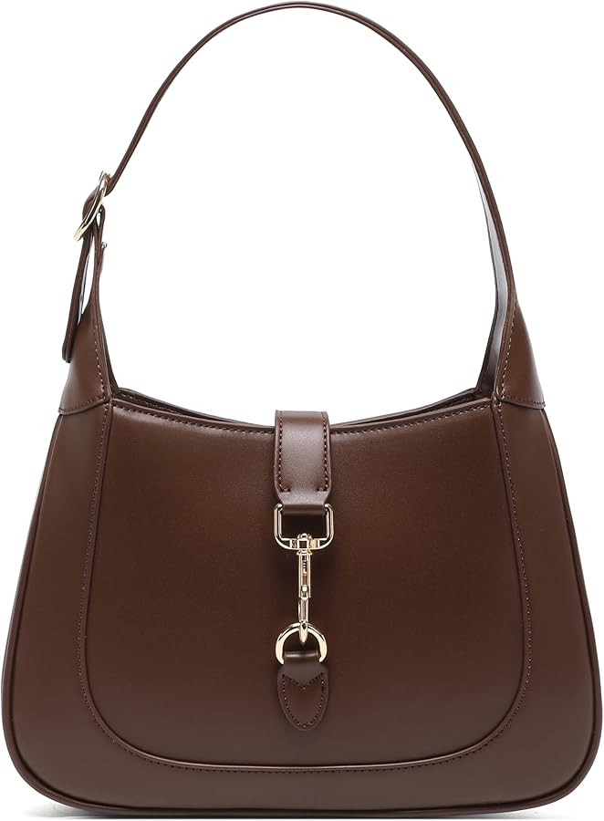 Keyli Women's Top-handle Handbags Vegan Leather Shoulder Bag Small Shoulder Purses with Long Stra... | Amazon (US)