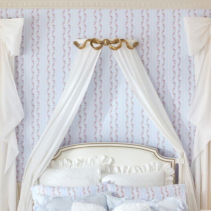 LoveShackFancy Bow Cornice | Pottery Barn Teen
