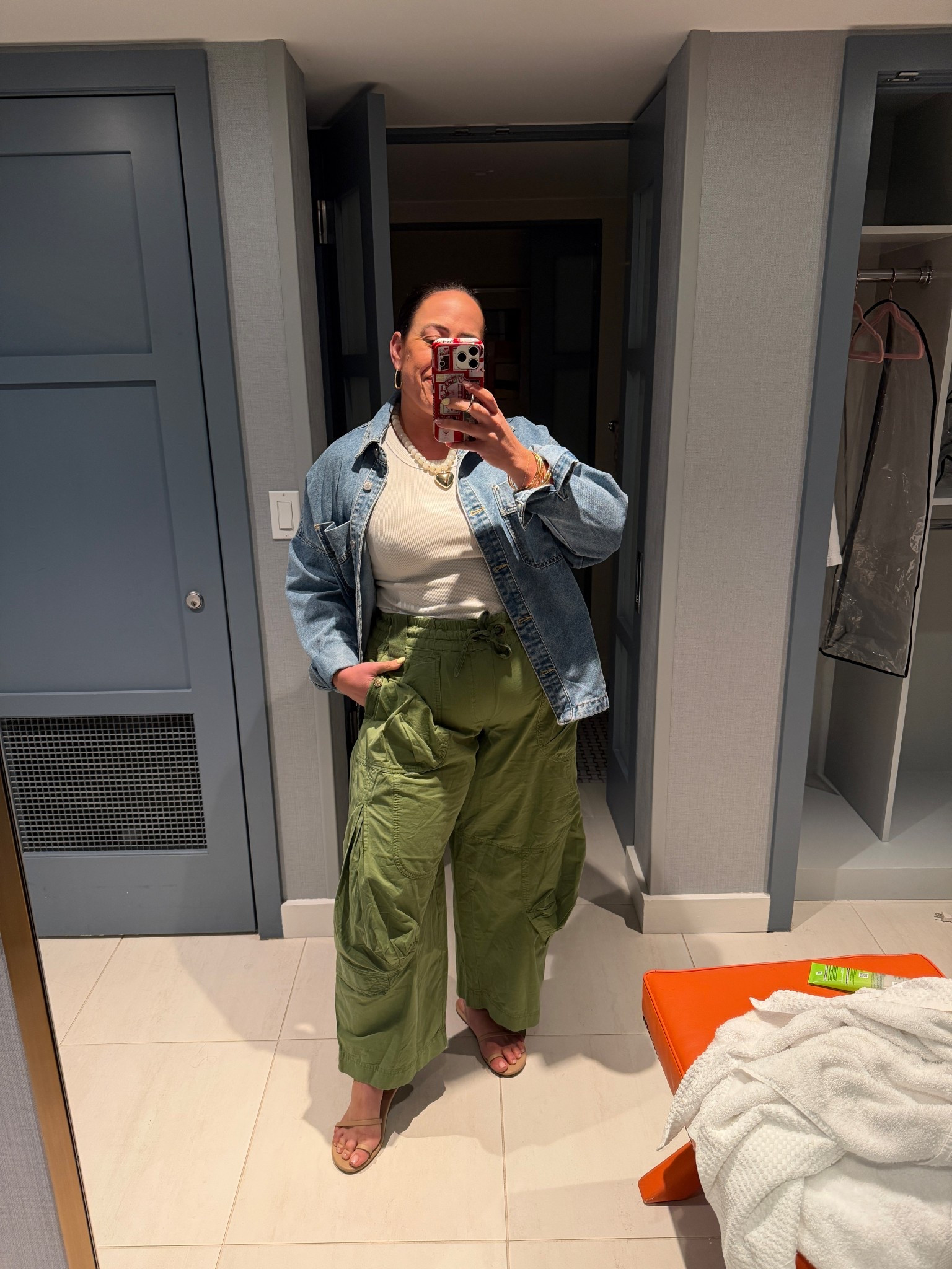 OOTN featuring my new favorite pants from free people! Size XL 

#LTKTravel #LTKMidsize #LTKgrwm