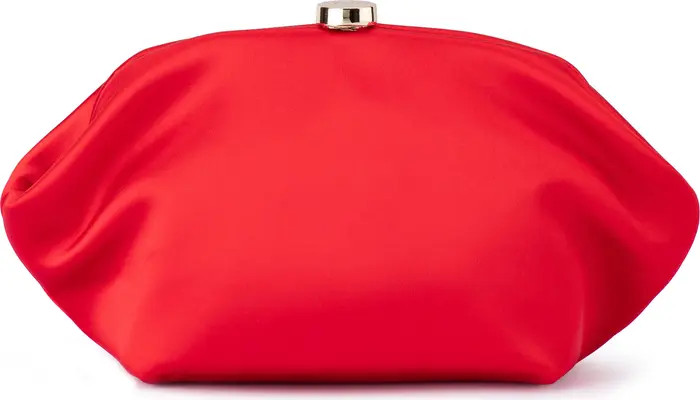 Karina Satin Frame Clutch | Nordstrom