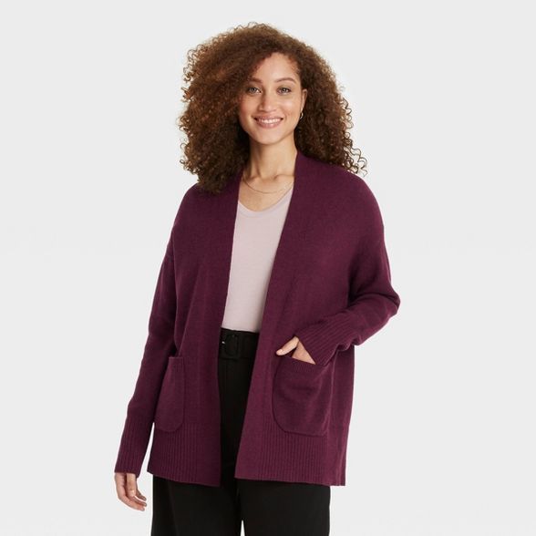 Women's Open-Front Cardigan - A New Day™ | Target