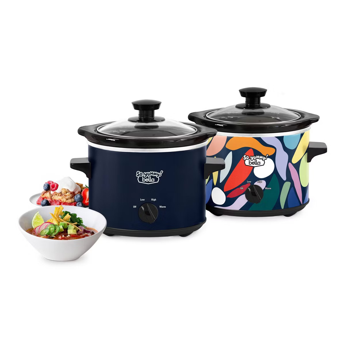 So Yummy by bella 2.0qt Twin Set Slow Cooker | Target