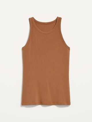 Slim-Fit Rib-Knit Tank Top for Women | Old Navy (US)