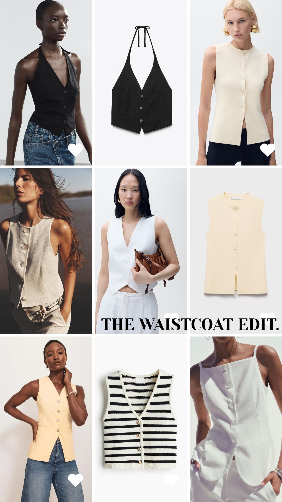 The spring waistcoat edit 🌼 the elevated staple for your spring wardrobe 

#LTKAprilSpotlight #LTKstyletip #LTKspring