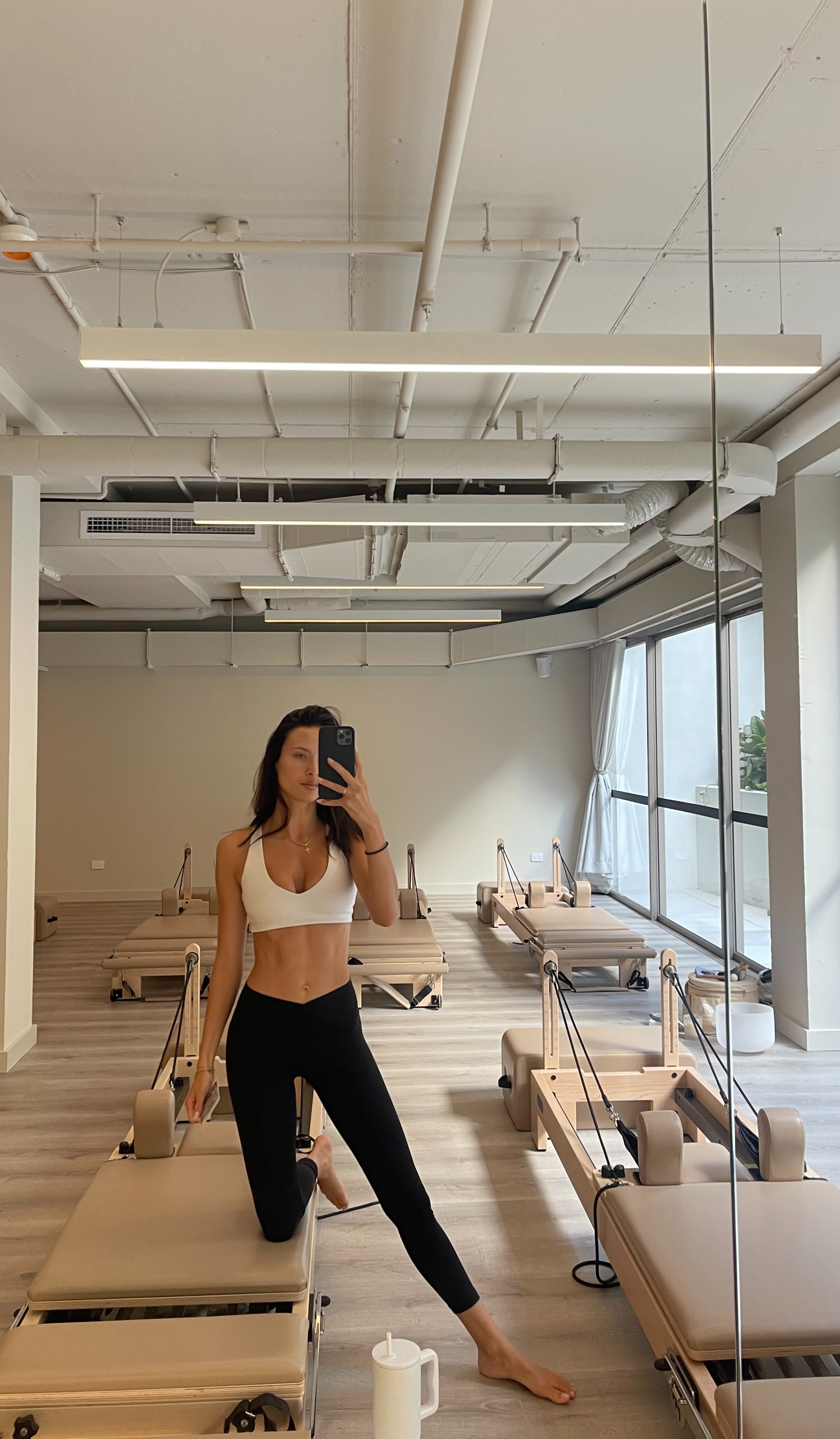 CSB game strong - white crop and black leggings 🖤🤍 

 #LTKaustralia #LTKsummer #LTKstyletip