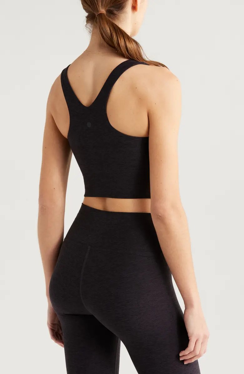 Renew Mélange Support Crop Tank | Nordstrom