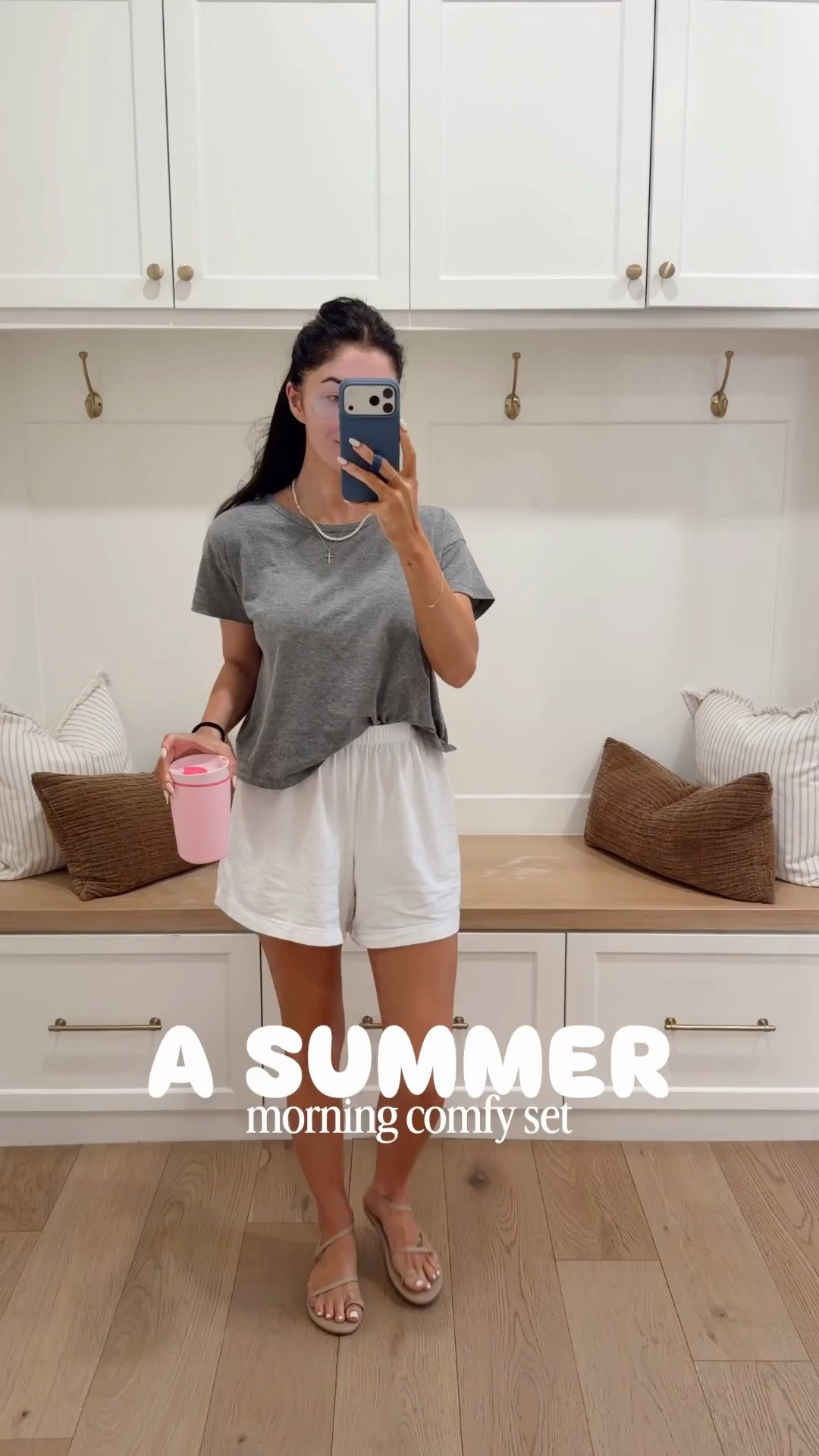 Love this outfit so slow mornings and running errands!

Amazon finds, lounge wear, casual outfits, summer outfits, finds under $50, Katy roach, livingmybeststyle