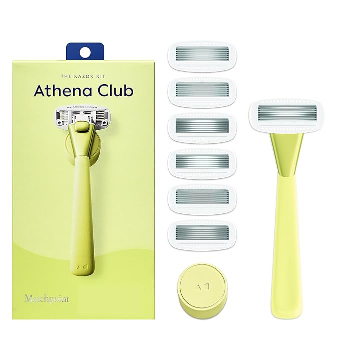 Women's Razor Shave Kit, 1 Matchpoint Razor Handle + 6 Blade Refills | Amazon (US)