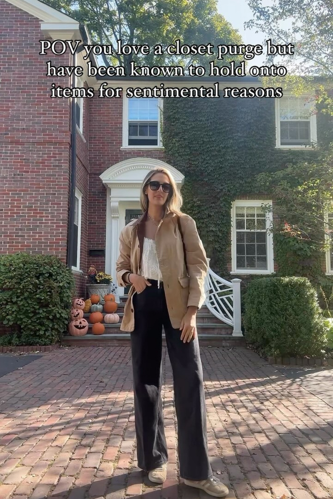 I’m always telling everyone to get rid of stuff that’s not serving you in your closet—and I stand by that! I practice it, as well. But I’m also kind of a clothes hoarder and have a time  parting with things with sentimental value—like this little Prada pochette from 2002. So i bust it out every once in awhile—it’s a great concert purse! Do you get sentimental about clothes and accessories?