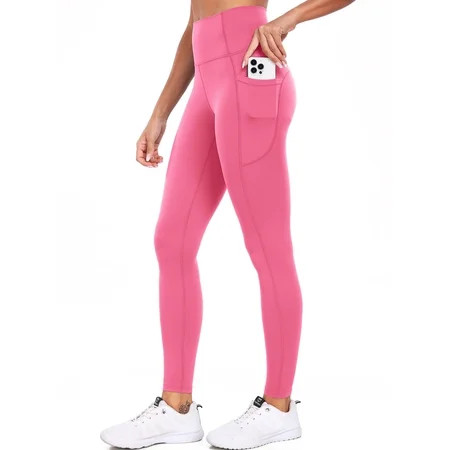 Cadmus Stretch High Waisted Lounge Legging 27 - Buttery Soft Workout Yoga Pants for Women Pink S | Walmart (US)