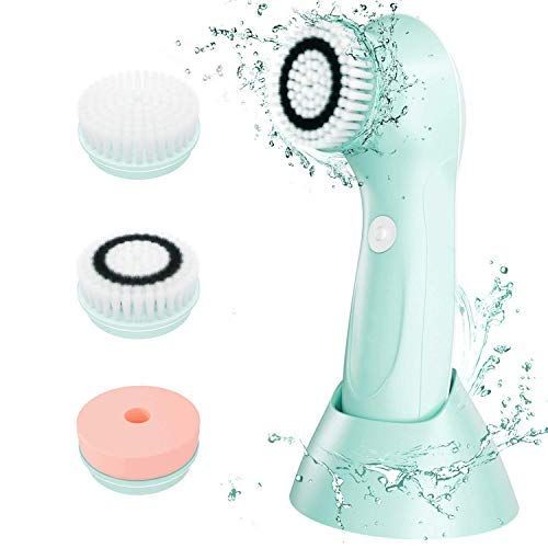 Amazon.com: UBBETTER Face Brush Facial Brush Rechargeable Rotating Waterproof Cleansing Brush Set... | Amazon (US)