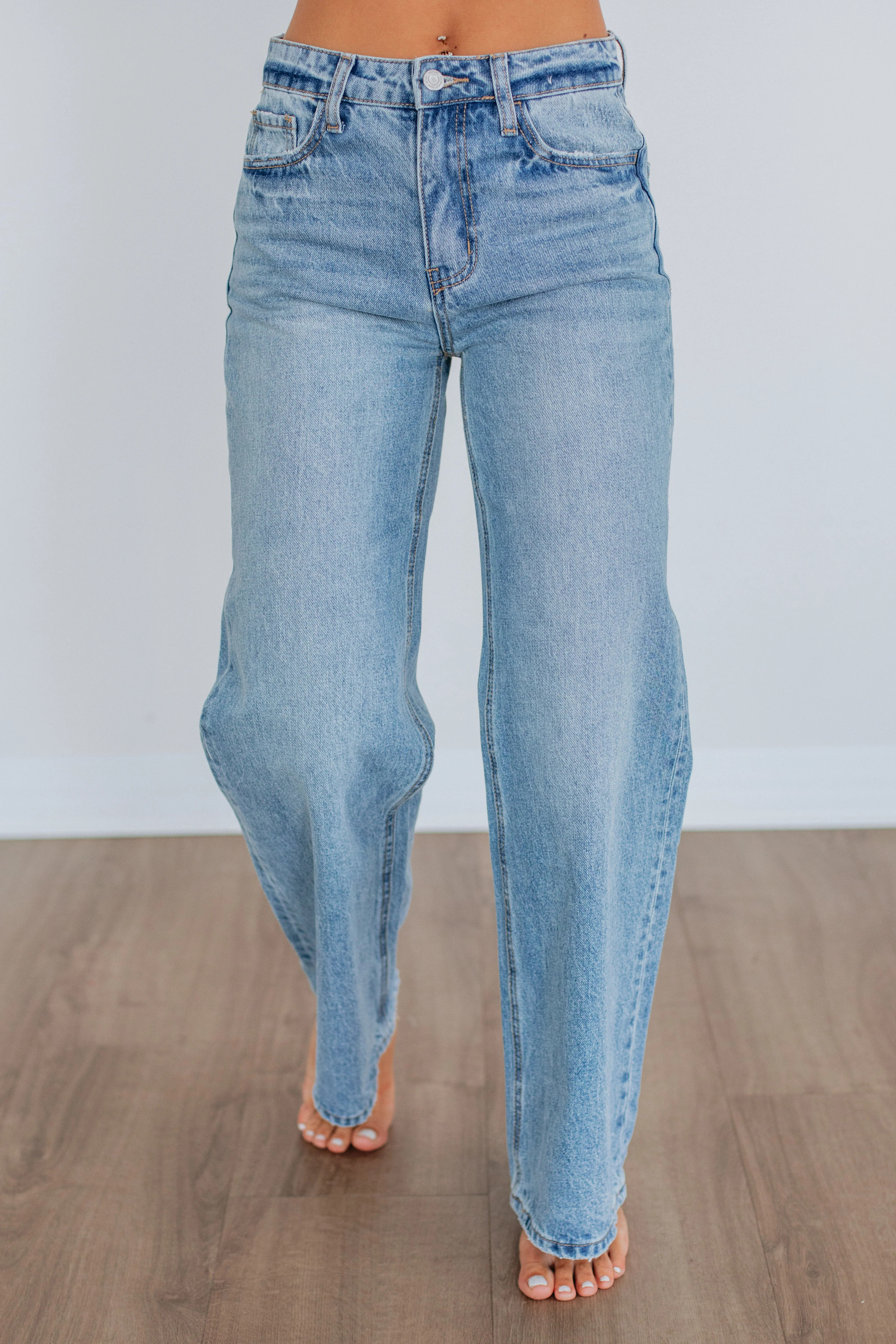 Olivia Vervet Jeans - Oasis 26 / 30" | Wild Oak Boutique