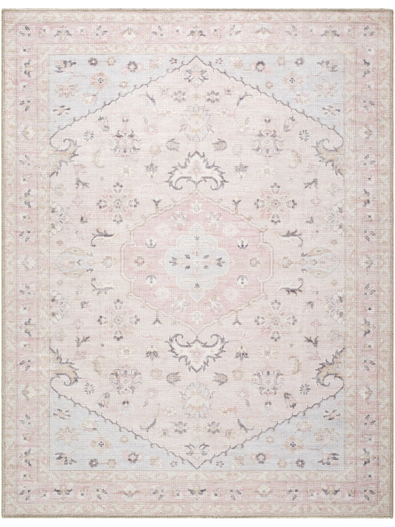 My Texas House Back to Campus Mia 5'3" x 7' Washable Area Rug - Walmart.com | Walmart (US)