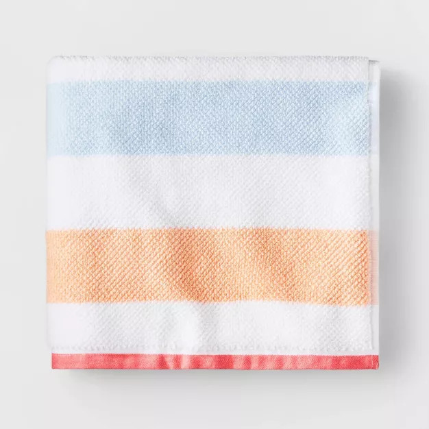 Striped Towel with SILVADUR™ Antimicrobial Technology - Pillowfort™ | Target