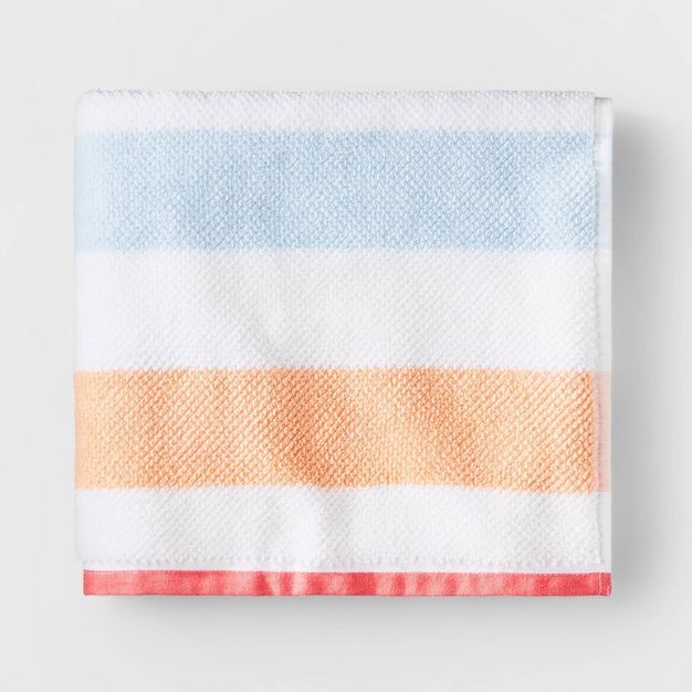 Striped Towel with SILVADUR™ Antimicrobial Technology - Pillowfort™ | Target
