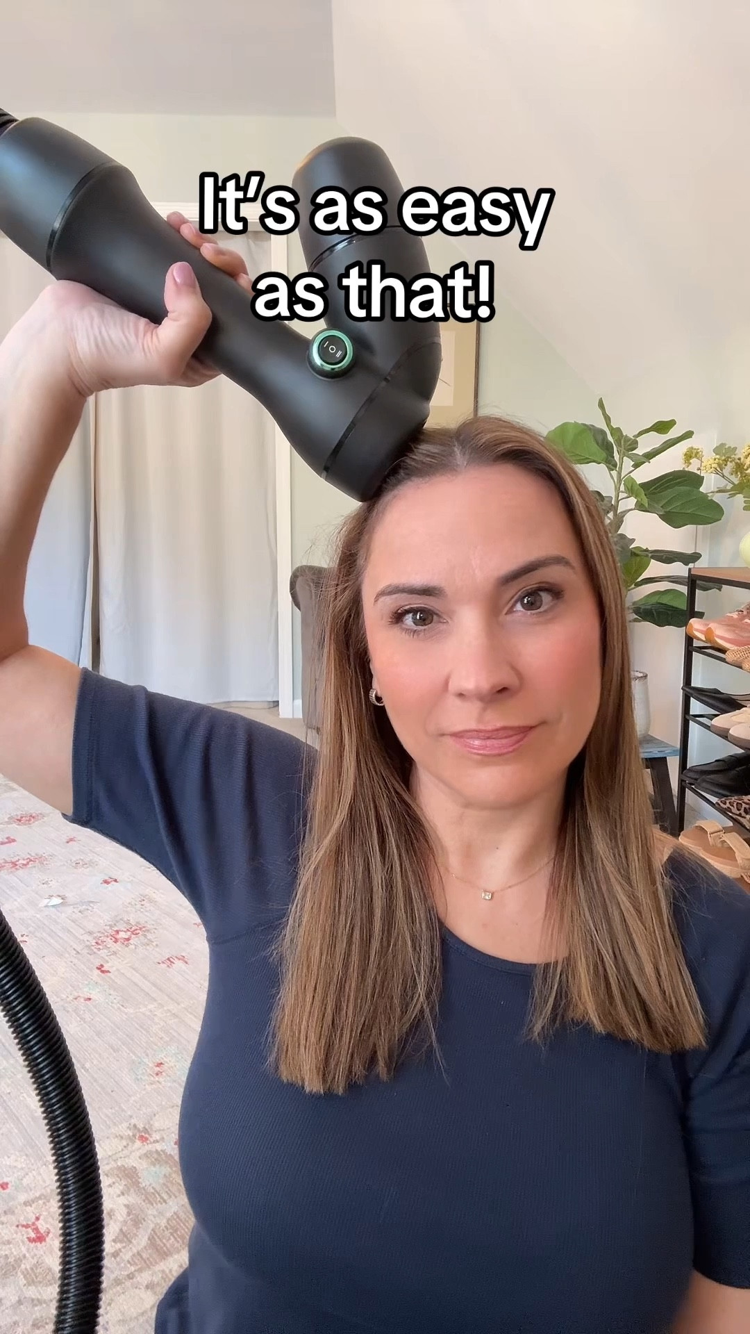 Silky smooth hair in 5 minutes—All Hair Types!

I’ve been trying the RevAir and I get it now. It dries and smooths your hair at the same time, so you don’t have to do the whole round brush situation.

It’s especially amazing for textured or curly hair, but it works so well on any hair type. My hair is straight and fine and it still made it look so smooth and polished.

This is exactly what I do:
• Section your hair
• Insert + hold for about 60 seconds
• Slowly pull down
• Repeat

It’s honestly so easy. My hair looks soft, smooth, and actually feels healthier after using it.

If your hair takes forever or you just want something simpler, this is such a good one. Linking it here ✨

#LTKbeauty #LTKhair #LTKfinds @RevAir  #hairtools 

#LTKmorningroutine