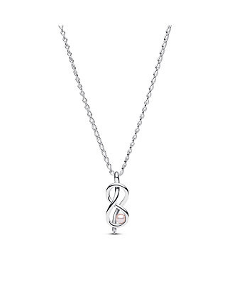 Sterling Silver Infinity Knot Collier Necklace | Macy's