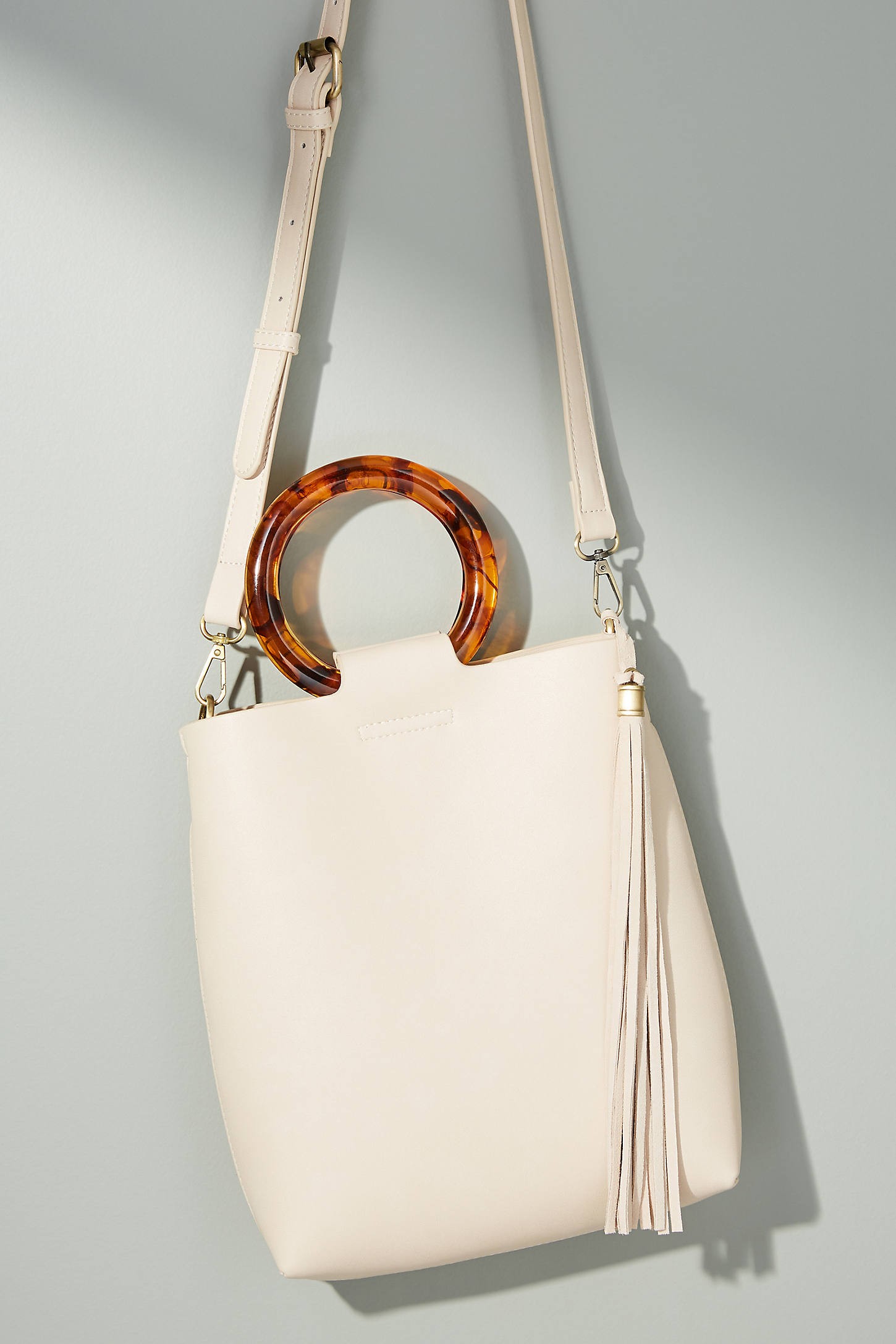 Lucite-Handled Tote Bag | Anthropologie (US)