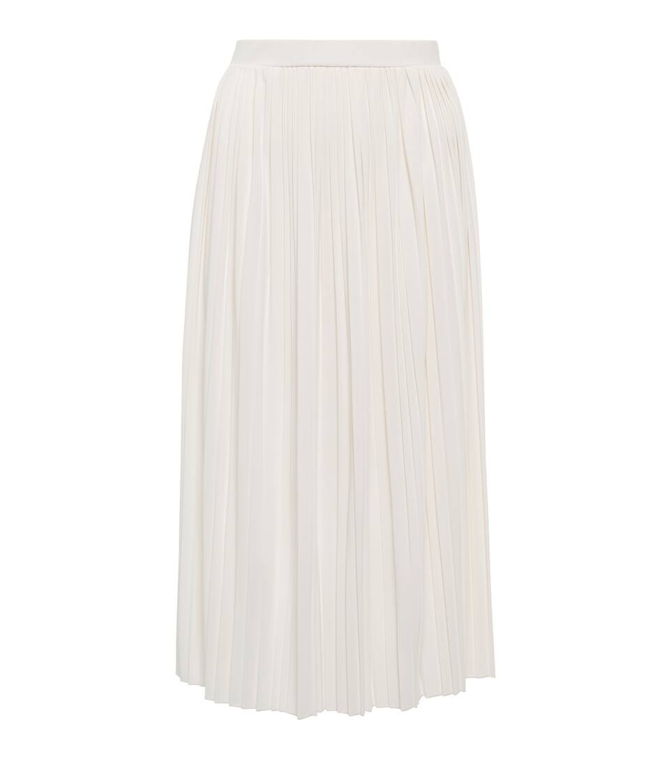 Pleated jersey midi skirt | Mytheresa (FR)