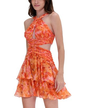 Myosotis Halter Neck Mini Dress | Bloomingdale's (US)