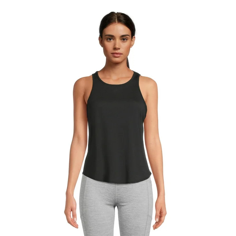 Avia Women's Twisted Back Rib Tank Top, Sizes XS-3XL | Walmart (US)