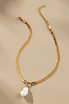 sandralexandra Baroque Pearl Pendant Necklace | Anthropologie (US)