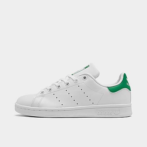 Adidas Big Kids' Originals Stan Smith Casual Shoes in White Size 3.5 Leather | Finish Line (US)