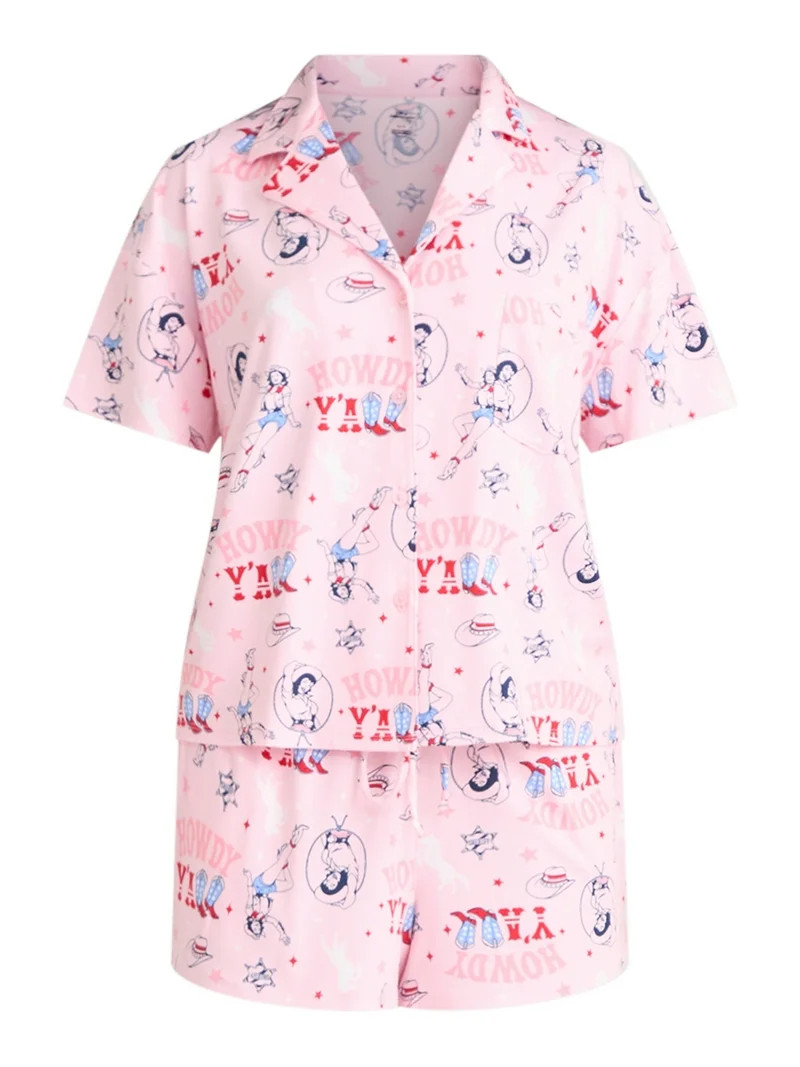 Way To Celebrate4.8 stars out of 69 reviews(4.8)|69 Way to Celebrate Women's Notch Collar Top and... | Walmart (US)