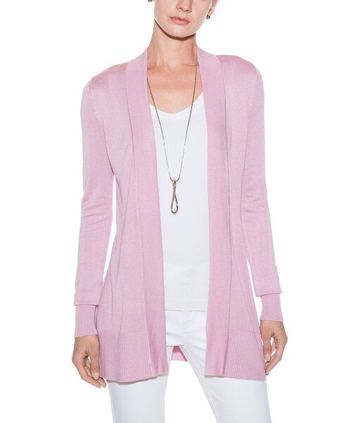 Outlet WHBM Pink Rib-Trim Long Cover-Up | White House Black Market