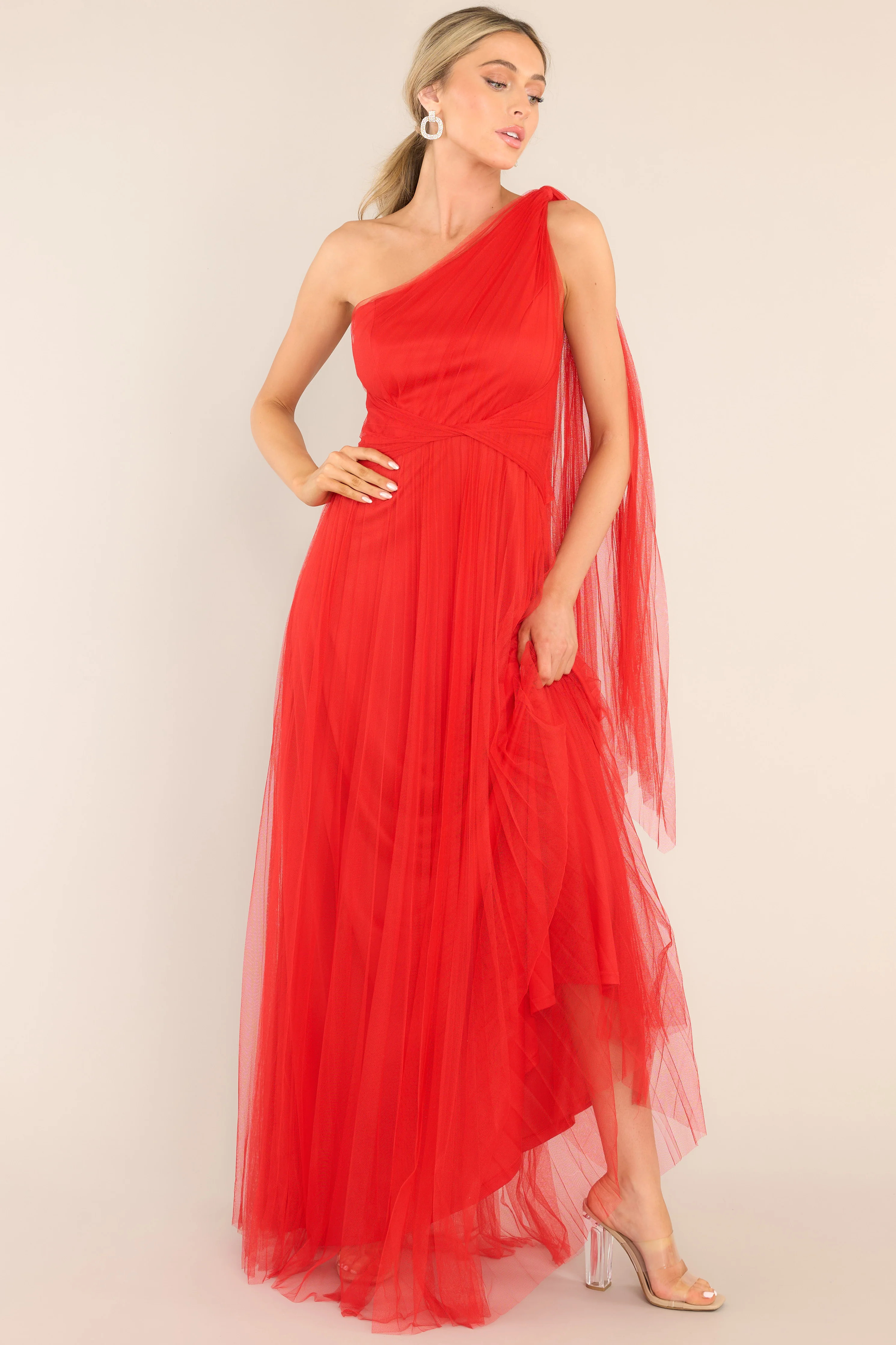 Divine Intuition Red Maxi Dress | Red Dress 