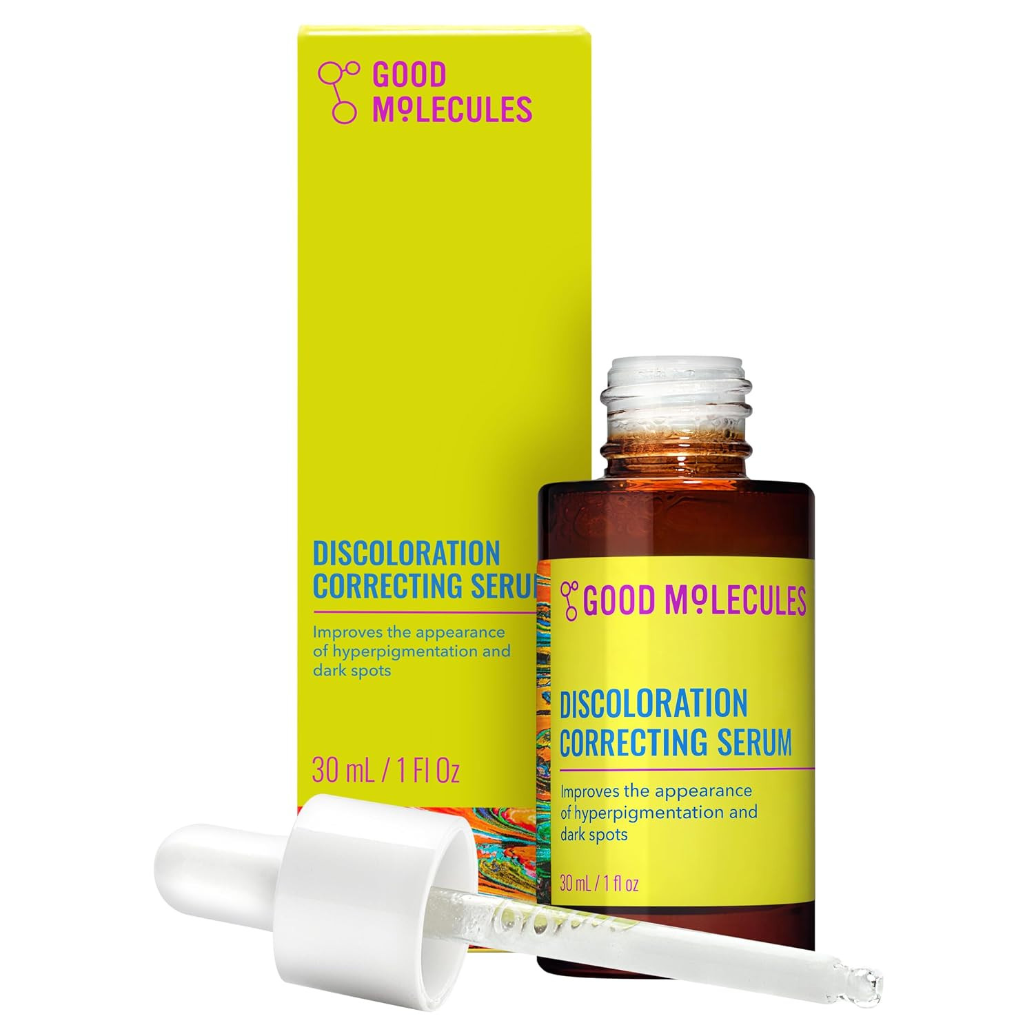 Good Molecules Discoloration Correcting Serum, Dark Spot Serum, 1 fl oz | Amazon (US)