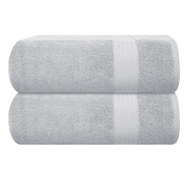 MyOwn Premium Cotton Oversized 2 Pack Bath Sheet 35x70 - 100% Pure Cotton - Ideal for Everyday us... | Walmart (US)