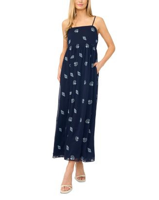 CeCe Embroidered Seashell Maxi Dress | Bloomingdale's Women | Bloomingdale's (US)