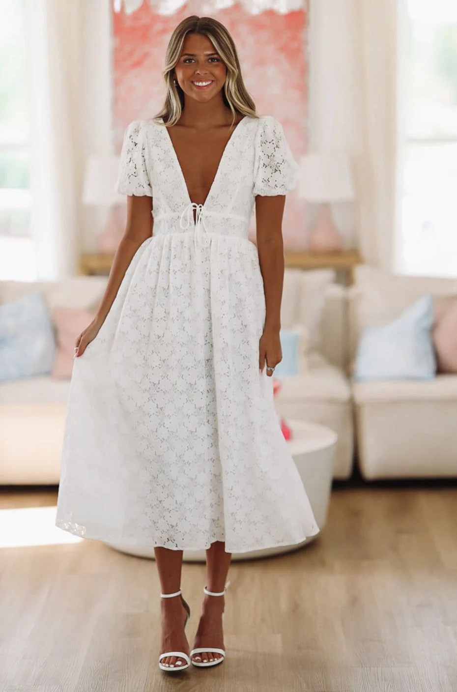 Upgraded Status Maxi Dress - White | Hazel and Olive