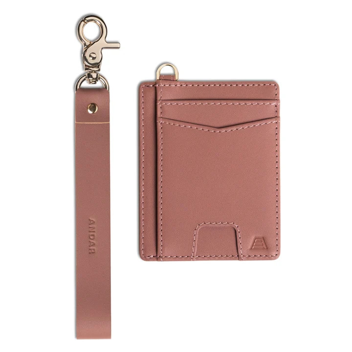 The Denner Full-Grain Leather Wristlet Wallet, Pull Tab | Andar | Andar