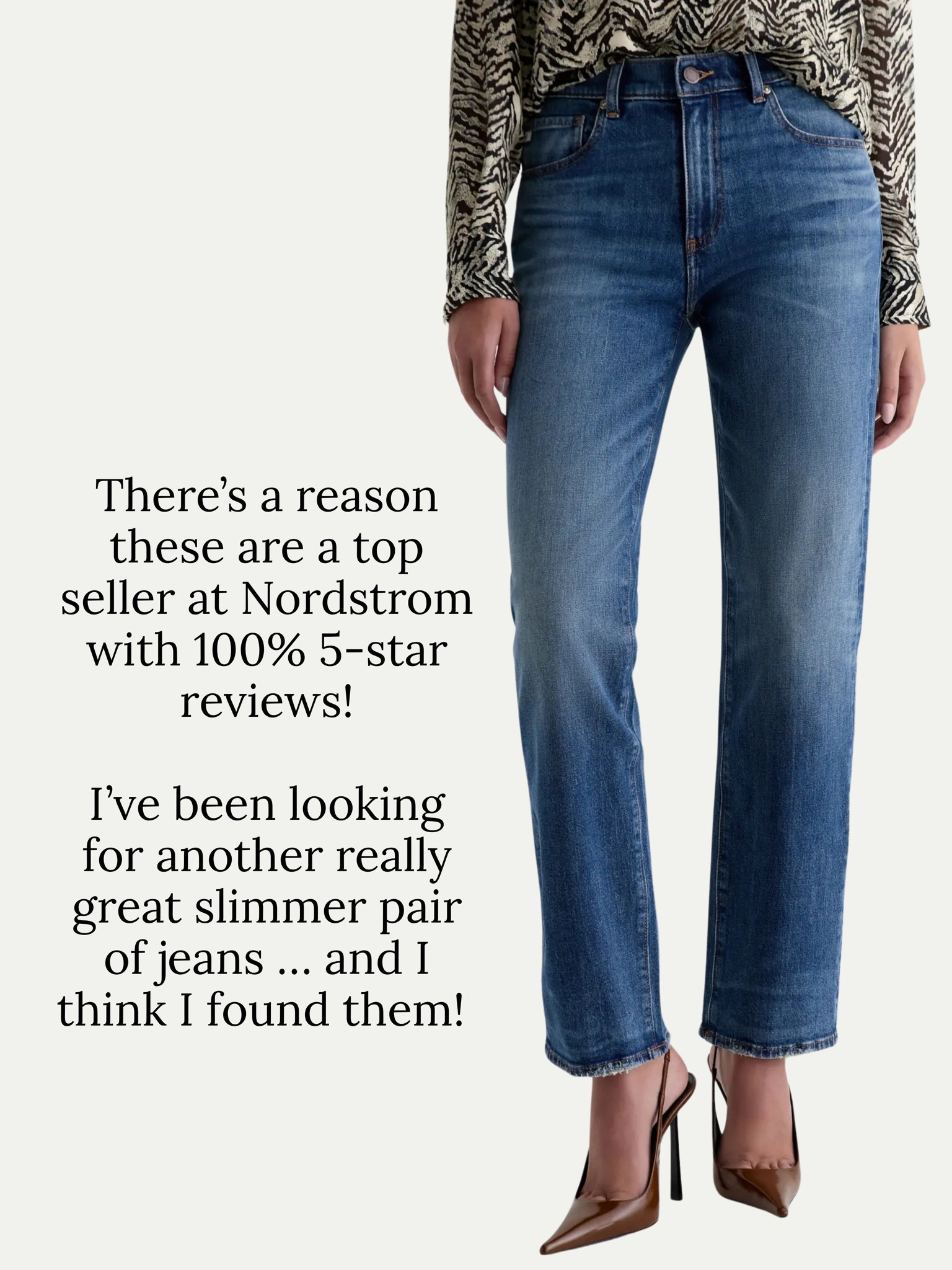 A little stretch and the perfect flattering fit!