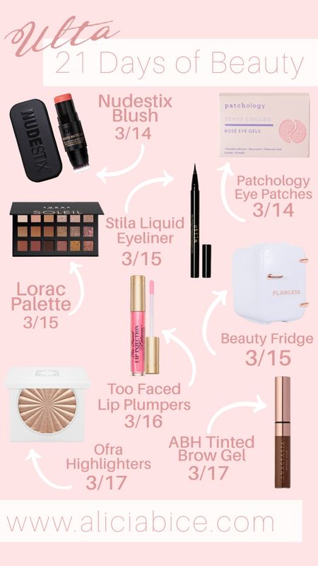 21 days of beauty is here! Here are some of my picks if the sale! Everything listed is half off the day listed! Take advantage! Stock up or try new products! 

#LTKbeauty #LTKsalealert #LTKSeasonal