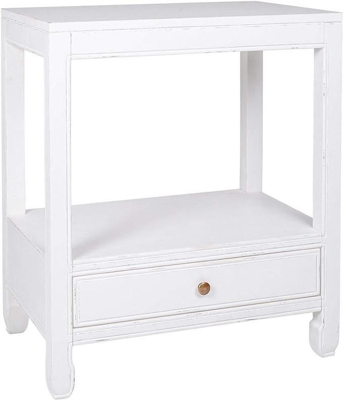 East at Main Dunnygarran Storage End Table, White | Amazon (US)