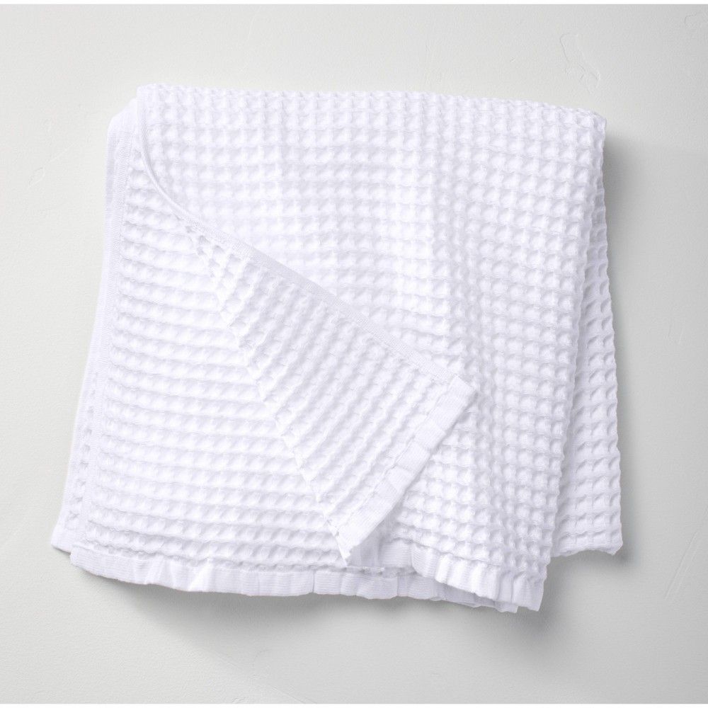 Waffle Bath Towel White - Casaluna | Target