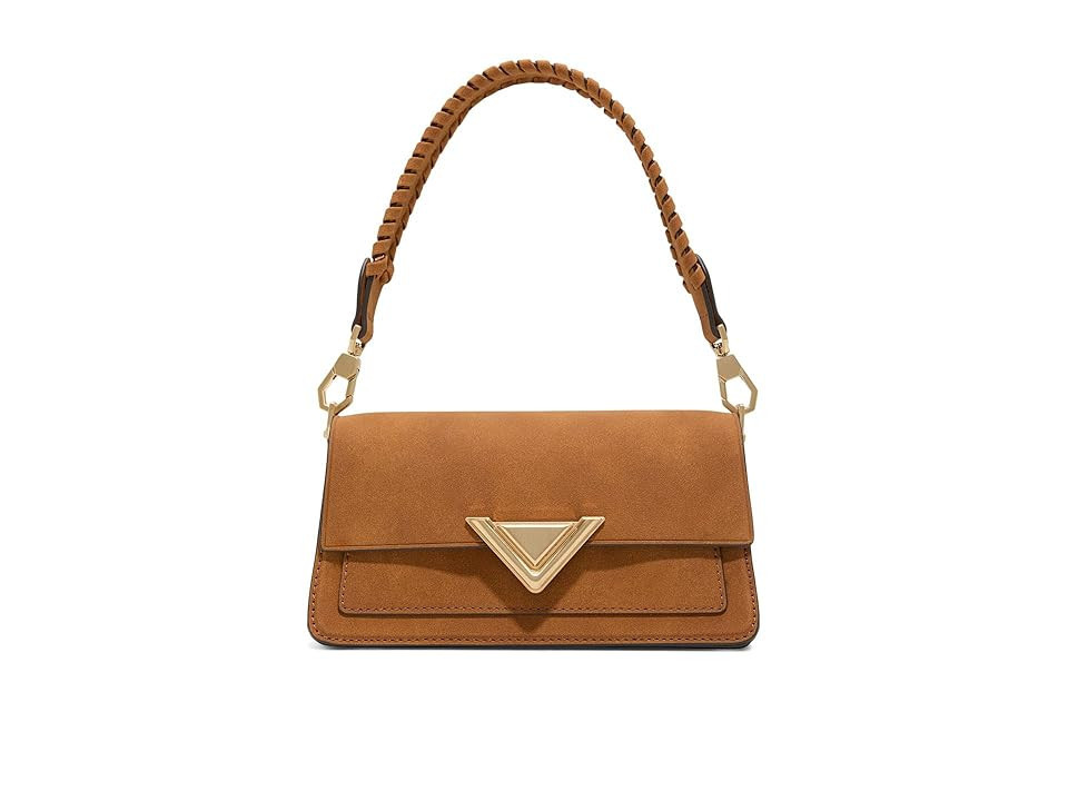 ALDO Luxehandle Shoulder Women's Handbags Cognac, Polyurethane | Zappos