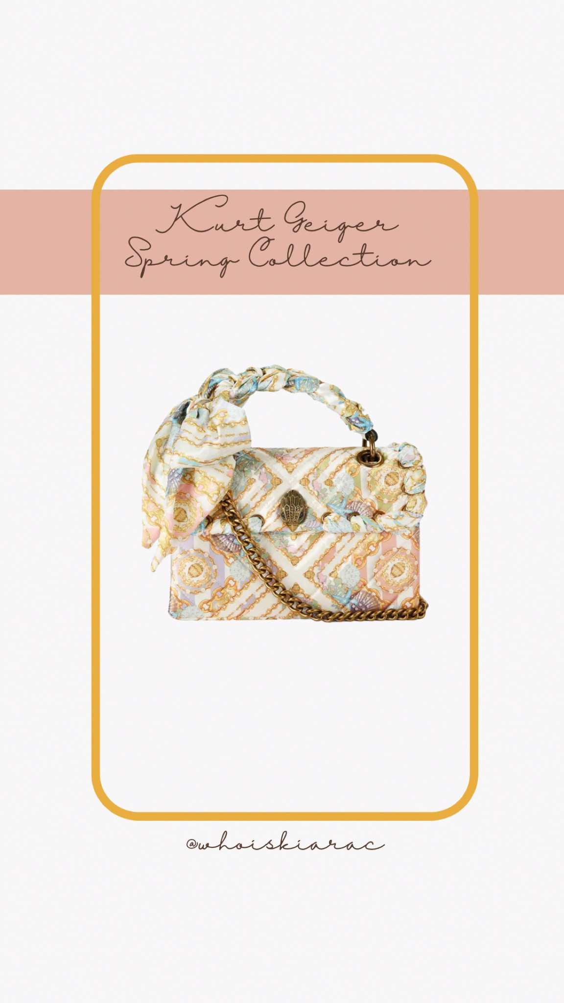 Kurt Geiger Spring Bag 🌷🌸

#LTKstyletip #LTKitbag #LTKSeasonal