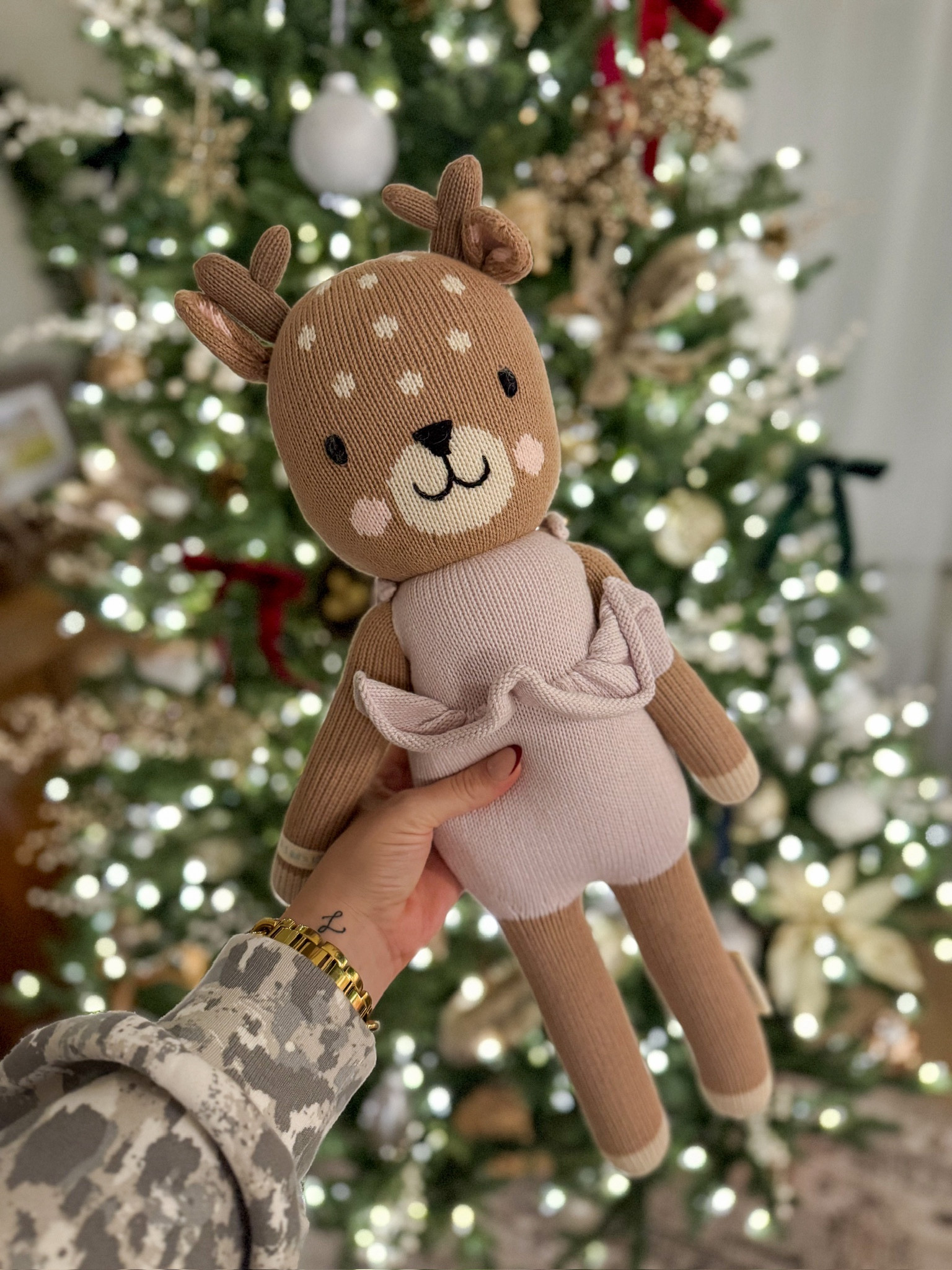 Cuddle + Kind Deer Hand Knit Doll for babies and kids

#LTKBaby #LTKHoliday #LTKKids