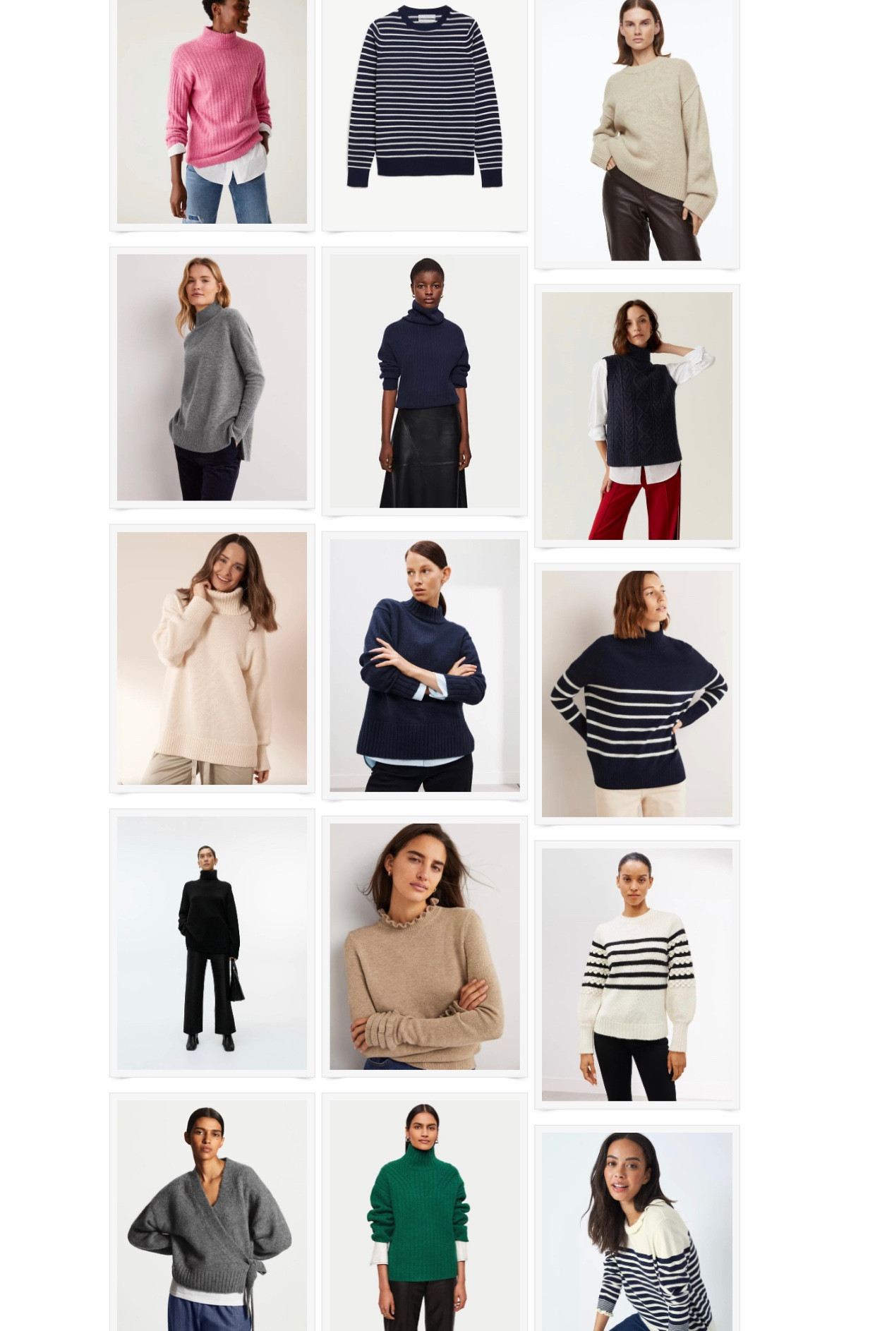 High street knitwear galore http://ow.ly/y99r50M6tFK #styleover40 #highstreetfashion #effortlessstyle #midlifestyle #midlifefashion #mymidlifefashion #knitwear #timelessfashion #fashion #style #winterstyle #winterfashion #midlife #over40 #keepitsimple 

#LTKSeasonal #LTKeurope #LTKstyletip