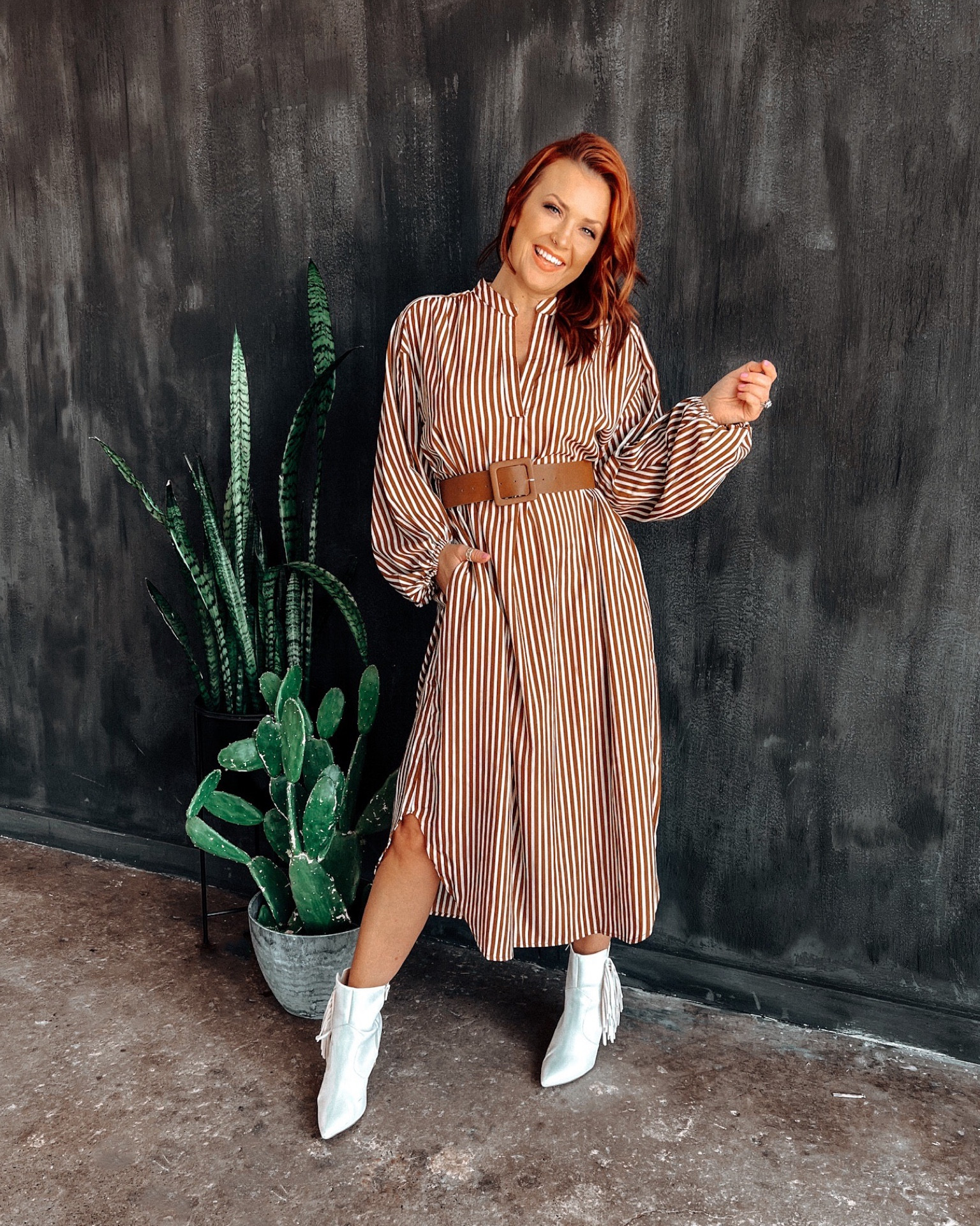 So excited that this VICI Collection dress is back in stock just in time for fall transition! 🤎 Save 20% with DRESSED.IN.DELIGHT 

#LTKunder100