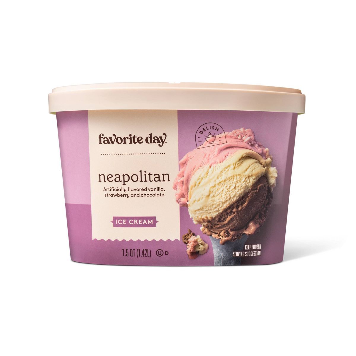 Neapolitan Ice Cream - 1.5qt - Favorite Day™ | Target