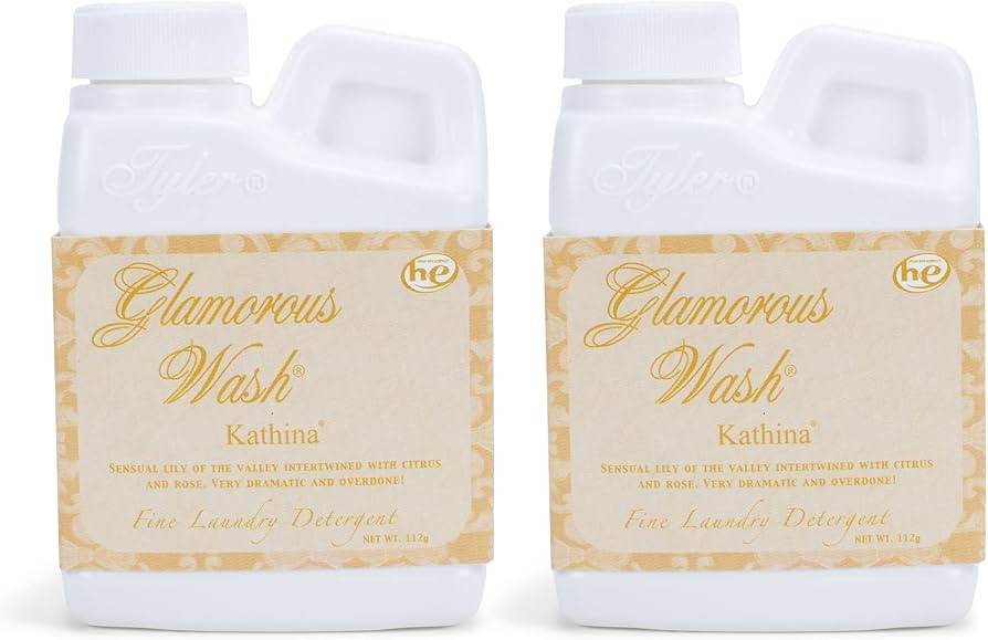 Tyler Glamorous Wash 4 ounce Fine Laundry Detergent Pack of 2, Kathina | Amazon (US)