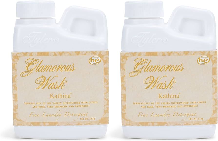 Tyler Glamorous Wash 4 ounce Fine Laundry Detergent Pack of 2, Kathina | Amazon (US)
